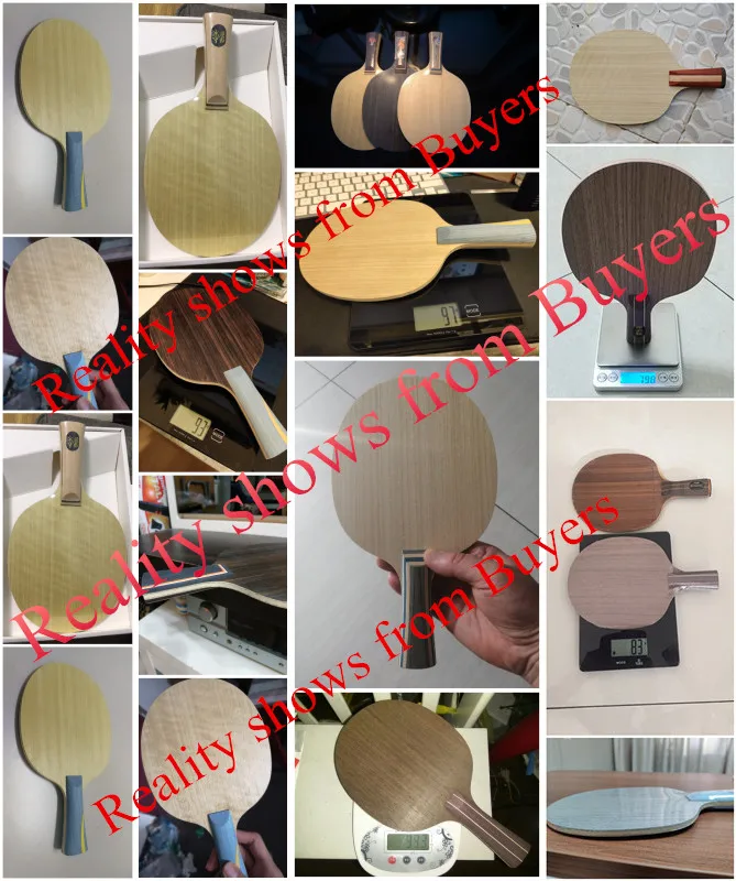 [Плайя пинпонг] настраиваемые ручной работы DIY viscaria ракетки для настольного тенниса для пинг-понга соотношение производительности к цене superele