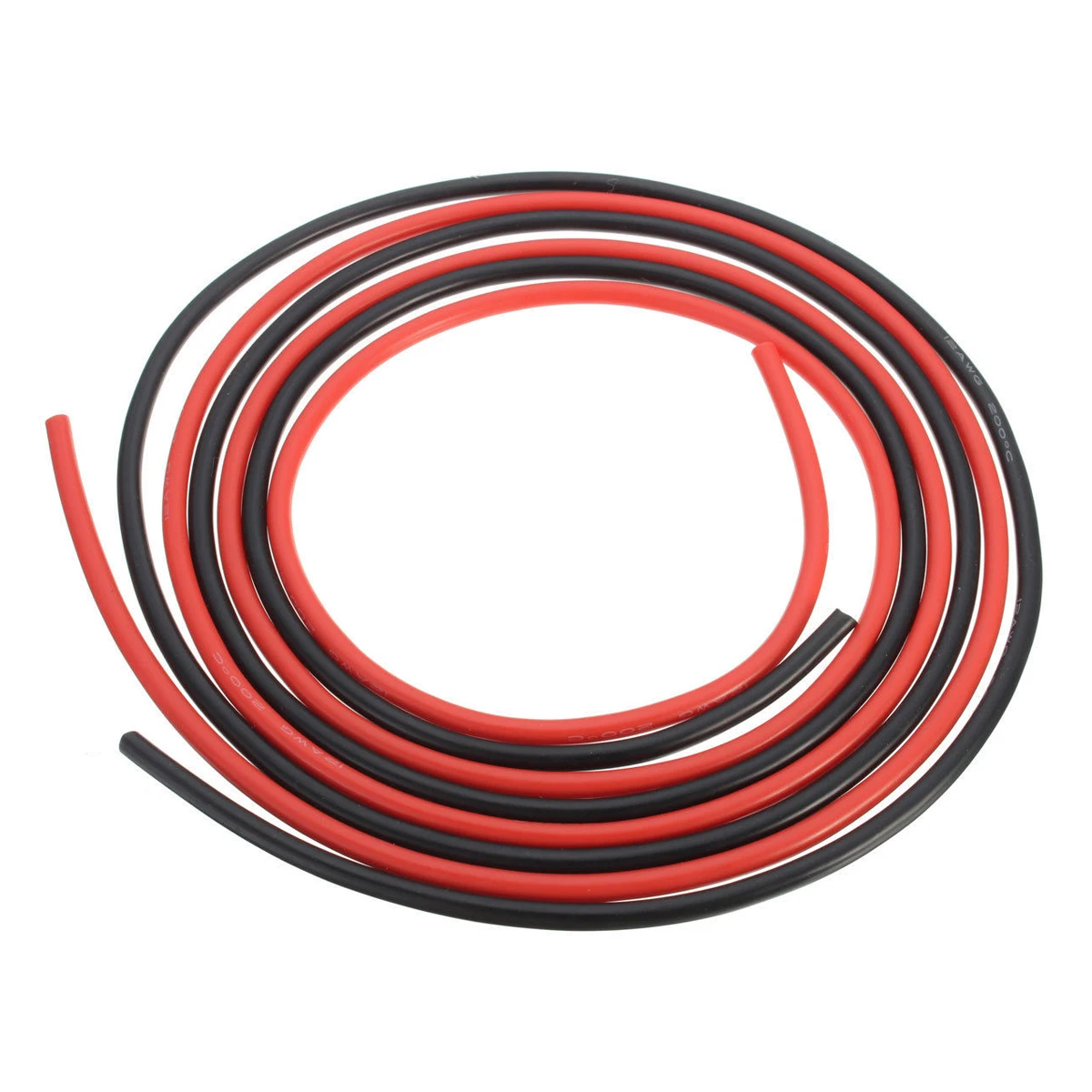 WOTT 12 AWG 10 футов (3 м) Калибр силиконовый провод гибкий многожильный медный кабель