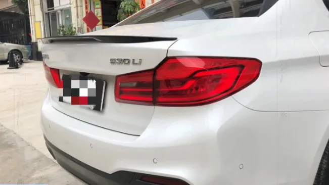 Для 2018 до 2019 BMW G30 G38 P Стиль задний спойлер крыло ABS Материал праймер и краска цвет