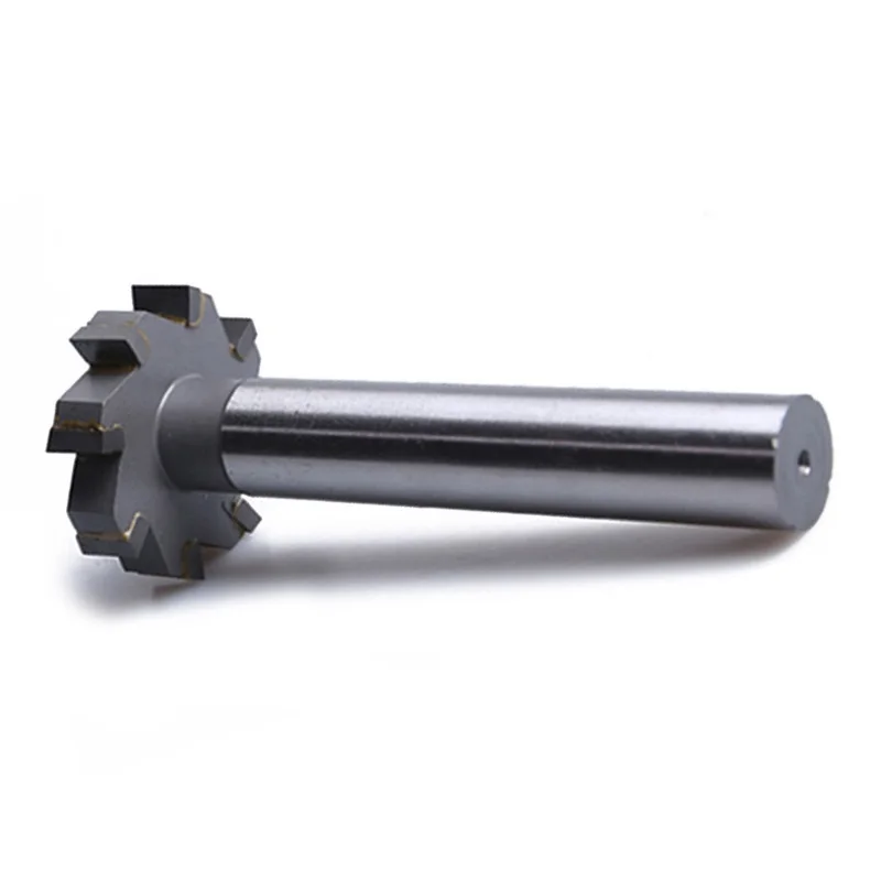 Металлообработка Т шлицевая фреза инструмент фрезерный Жесткий сплав 25*12*12 * 100L 6