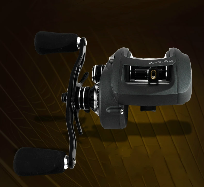 Катушка для baitcasing OKUMA, полностью алюминиевый сплав, 8BB 6,3: 1, подшипник, быстрая скорость, линия намотки, проволока, катушка для медленного отжима, катушка для Baitcast