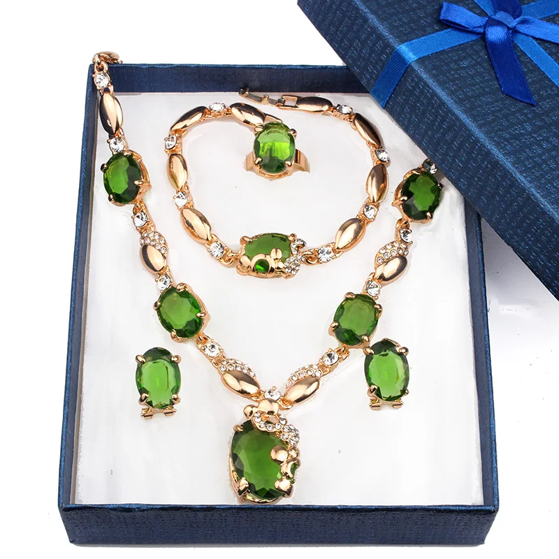 Модные модные нигерийские Свадебные Ювелирные наборы с африканскими бусинами