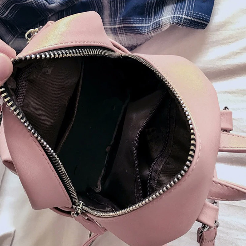 Дропшиппинг 2018 Новый Для женщин рюкзак простой черный розовый Женская дорожная