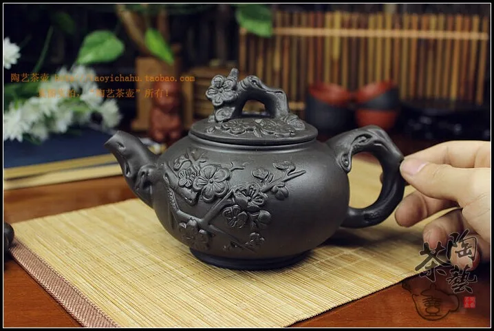 Китайский фарфоровый чайный набор Yixing Zisha 380 мл + 3 чашки 40 кунг-фу чайные горшки