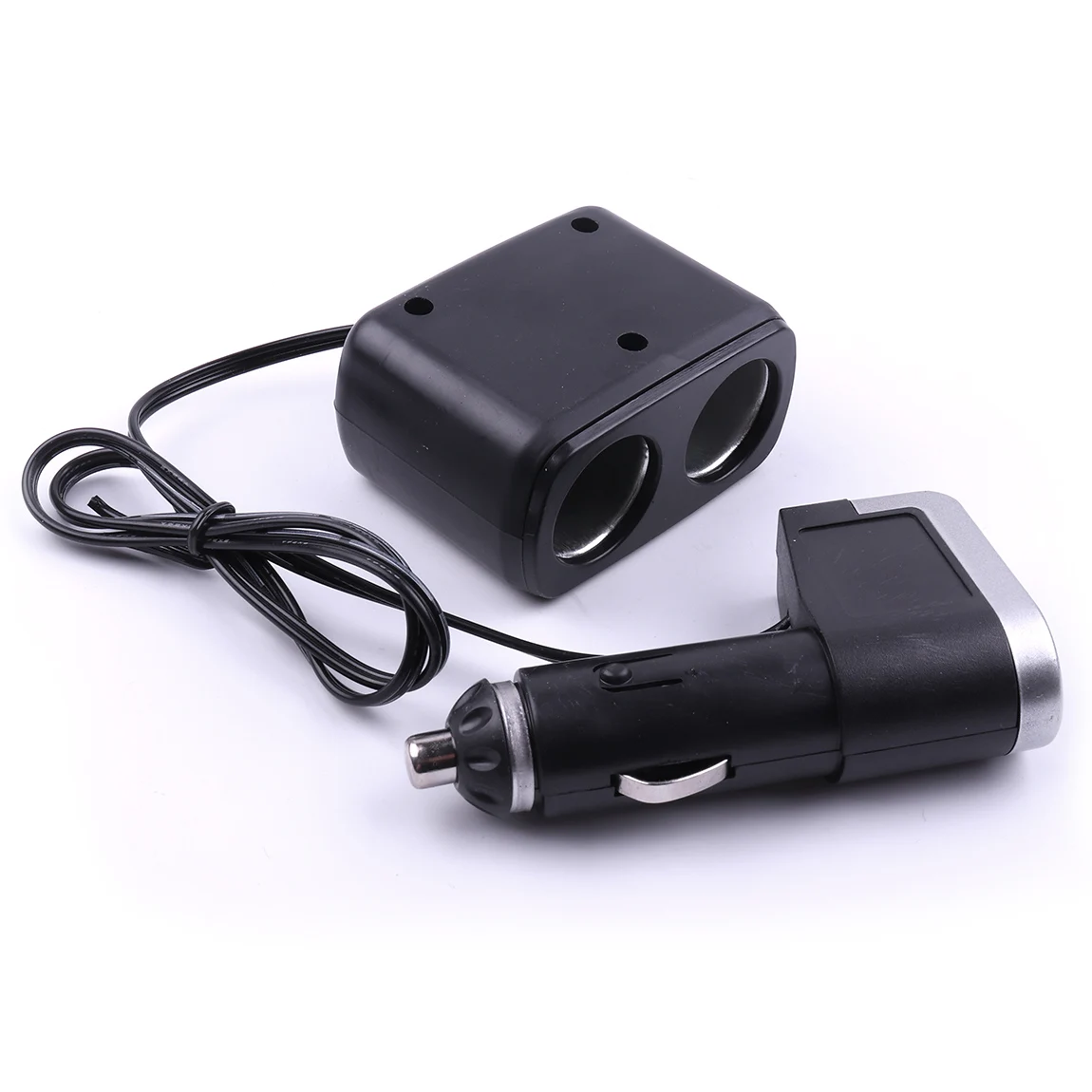 

CAR AUTO CIGARETTE LIGHTER SOCKET EXTENSION ADAPTER CORD W/Dual 2 Plugs