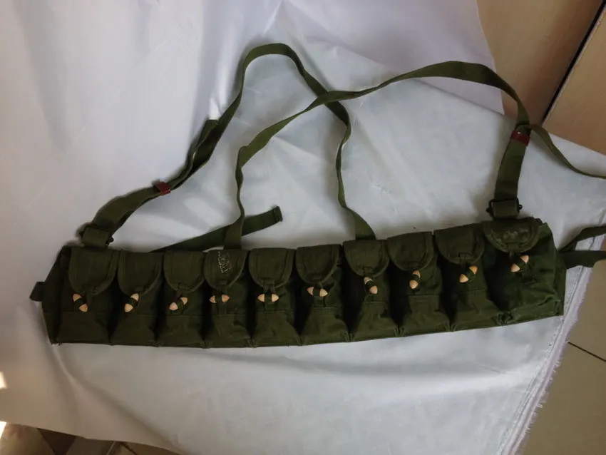 Излишки китайских военных SKS типа 56 полу патронов нагрудная установка патронташ мешок-CN005