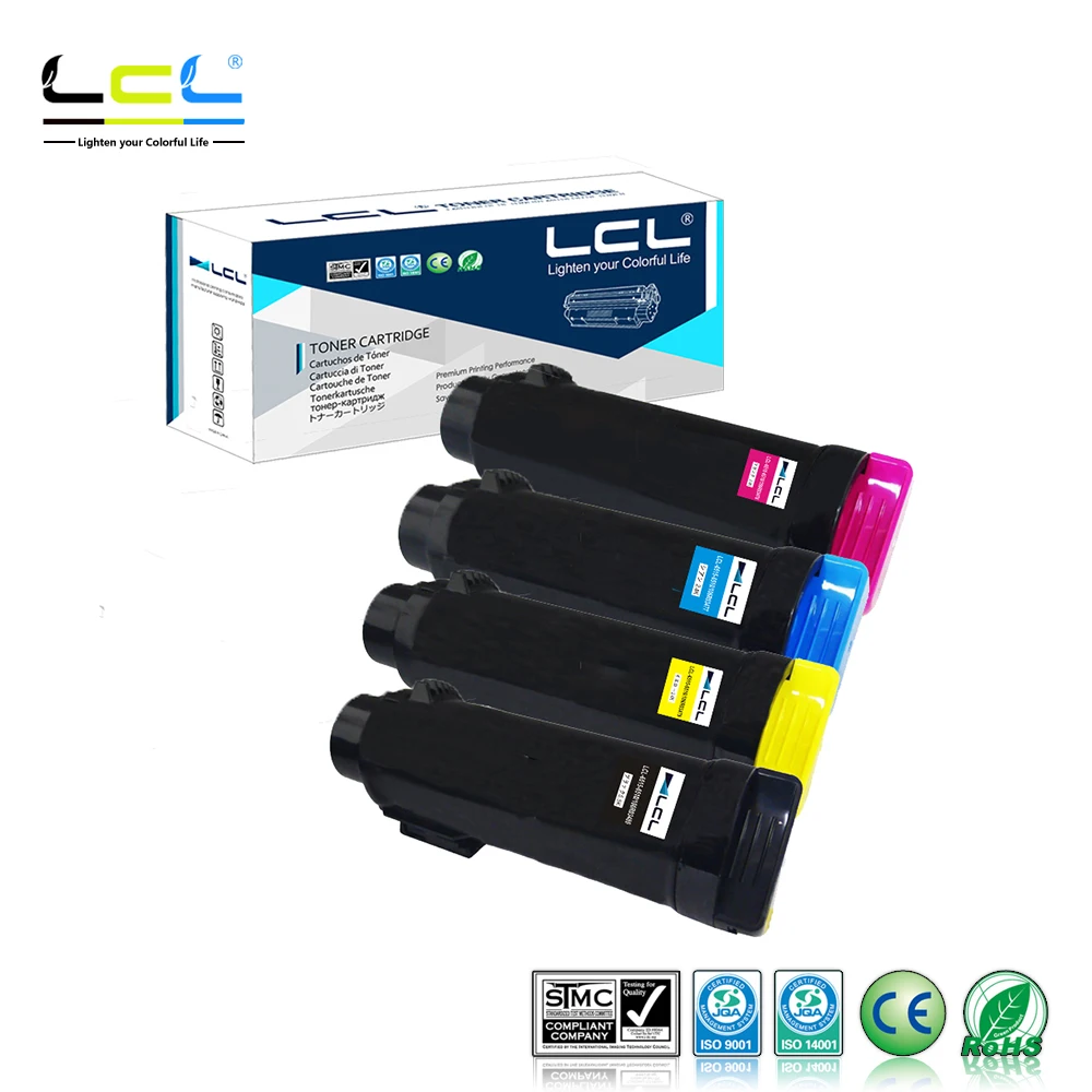 

Лазерный тонер-картридж LCL Xerox WorkCentre 6515 Phaser 6510 106R03480 106R03477 106R03478 106R0347 (4 шт. в упаковке KCMY)