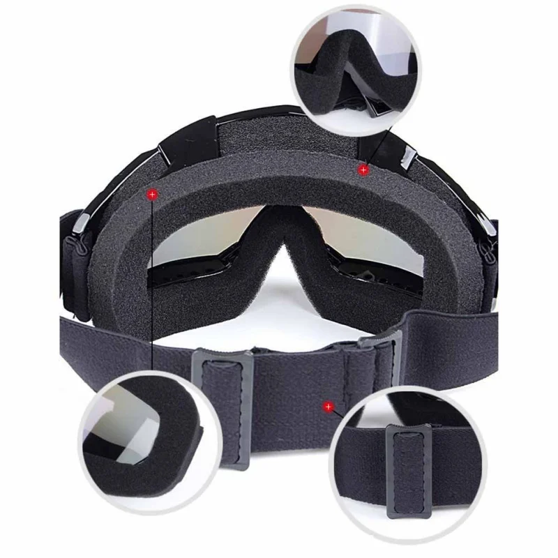 * Унисекс лыжные очки Сноуборд Маска зимние снегоходы мотокросса солнцезащитные