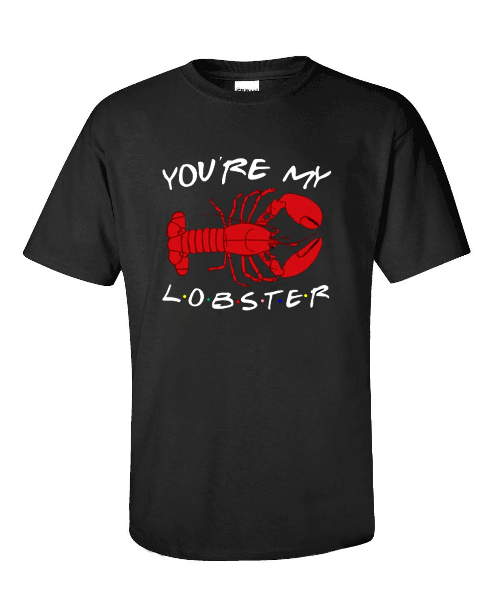 Футболка Comedy Friends You are my Lobster летняя хлопковая футболка с короткими
