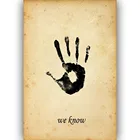 Горячая новинка Skyrim темное братство на заказ Шелковый художественный плакат Наклейка на стену украшение подарок