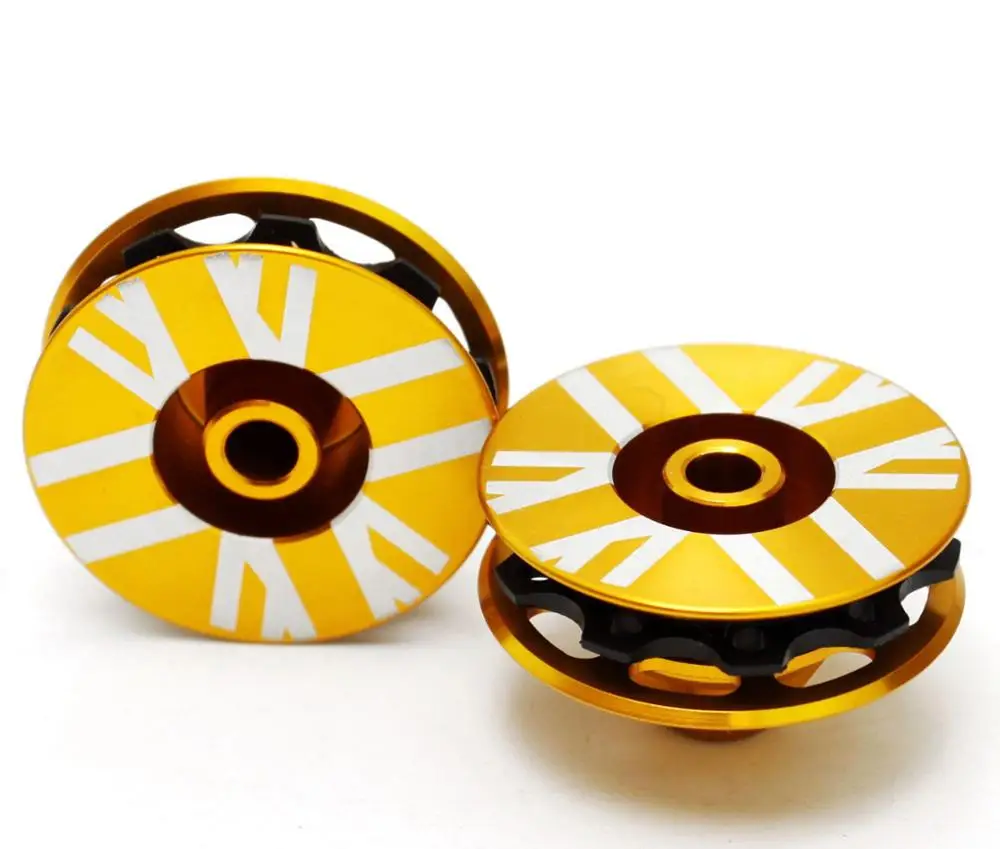 Golden For Brompton TWTOPSE колесо натяжителя велосипедной цепи для Brompton велосипедный переключатель бесшумный нейлоновый редуктор с ЧПУ рама из алюминиевого сплава супер светильник 42,8 г - Цвет: Golden For Brompton