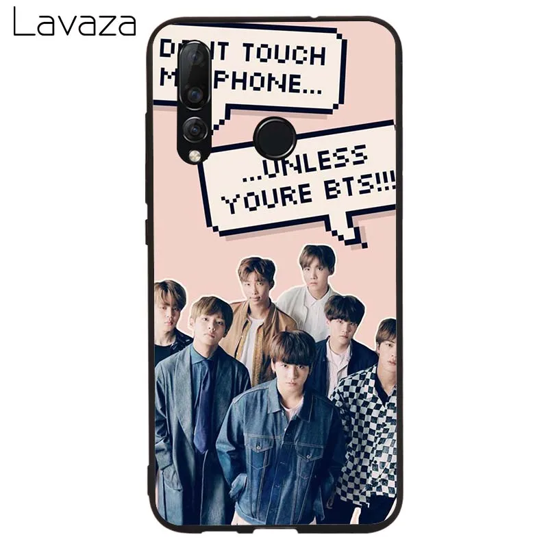 Мягкий ТПУ силиконовый чехол Lavaza Don't Touch My Phone Для Huawei P8 P9 P10 P20 P30 Lite Pro P Smart 2019 |