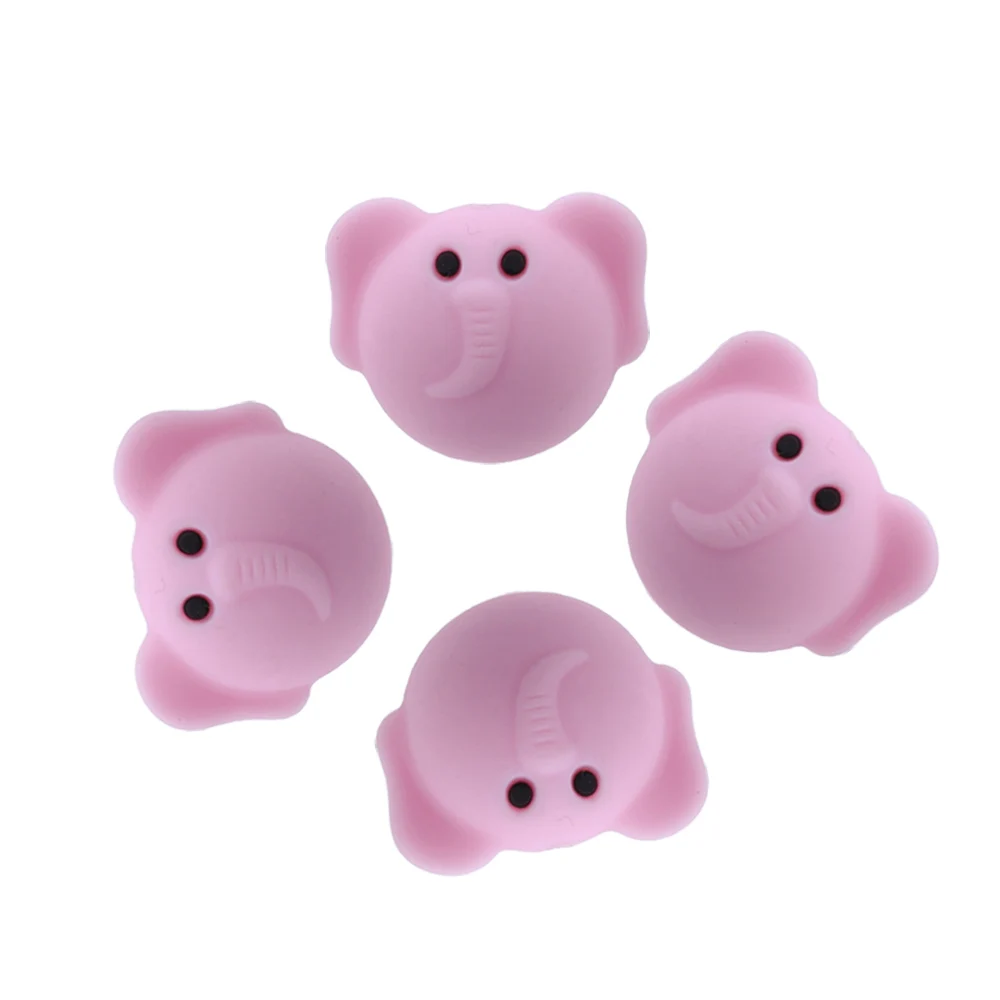 5 шт. слон силиконовый бусины Милая Детская зубная щетка игрушечный бисер DIY