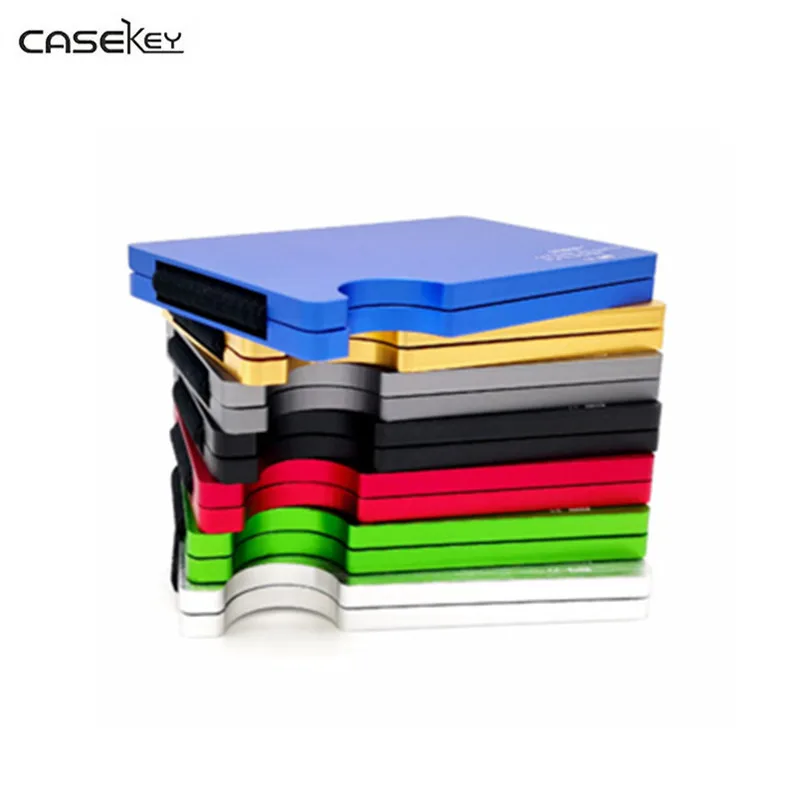 CaseKey Женский Бренд металлический бизнес ID держатель для кредитных карт мини Банк
