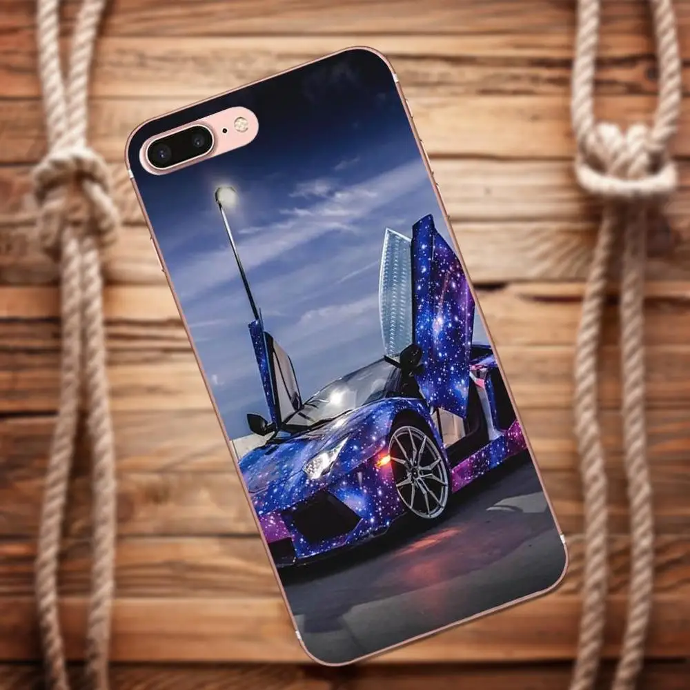 Vvcqod Thin TPU Cell For Apple iPhone 4 4S 5 5C 5S SE 6 6S 7 8 Plus X Moto G G2 G3 Beautiful Cars | Мобильные телефоны и