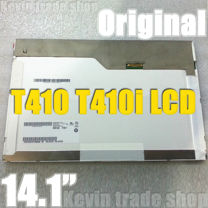 Оригинальный ЖК экран 14 1 дюйма для ноутбука lenovo thinkpad T410 T410i матрица 1280*800|laptop lcd