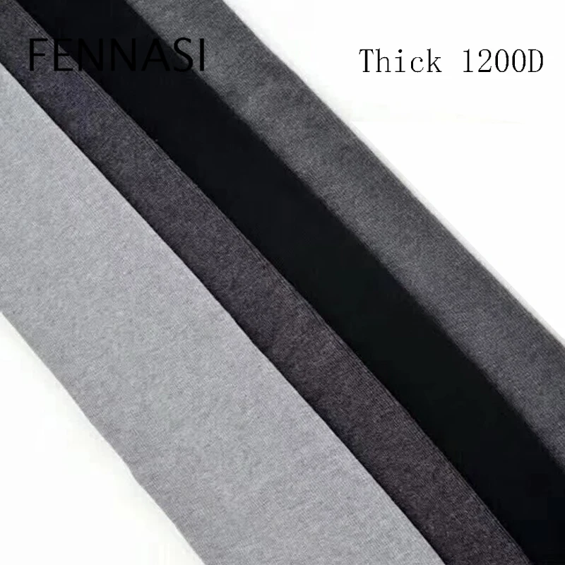 FENNASI Осенние зимние вертикальные полосатые теплые колготки для женщин толстый