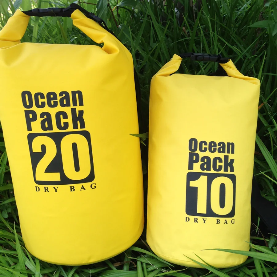 Ocean пакет на открытом воздухе дрейфующие Водонепроницаемый сумки 10L пляж ведро