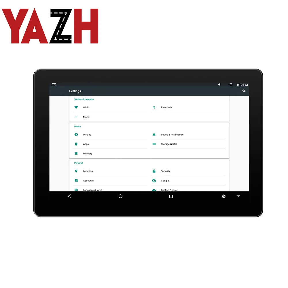 Автомобильный монитор подголовника YAZH 10 8 дюйма 16 ГБ android 1920*1080 HD дисплей fm