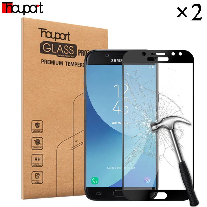 2 шт Thouport стекло для Samsung Galaxy J7 Pro 2017 полная защита экрана Защитная пленка