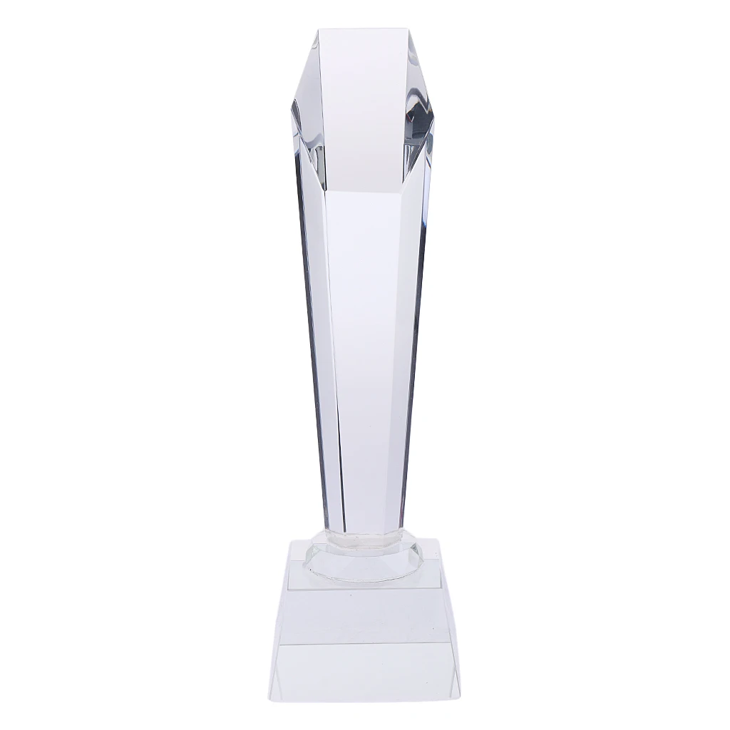 

29cm Hexagon Cant Crystal Trophy Cup Encourage Souvenir for Championship 1Pc Sports Competition Award Encourage Souvenir