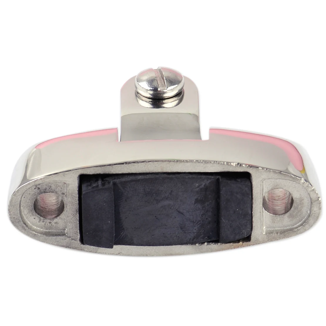 

DWCX New 316 Stainless Steel Marine Boat Bimini Top Swivel Deck Hinge + Rubber Pad For Yachts Caravans Campervans Campervans