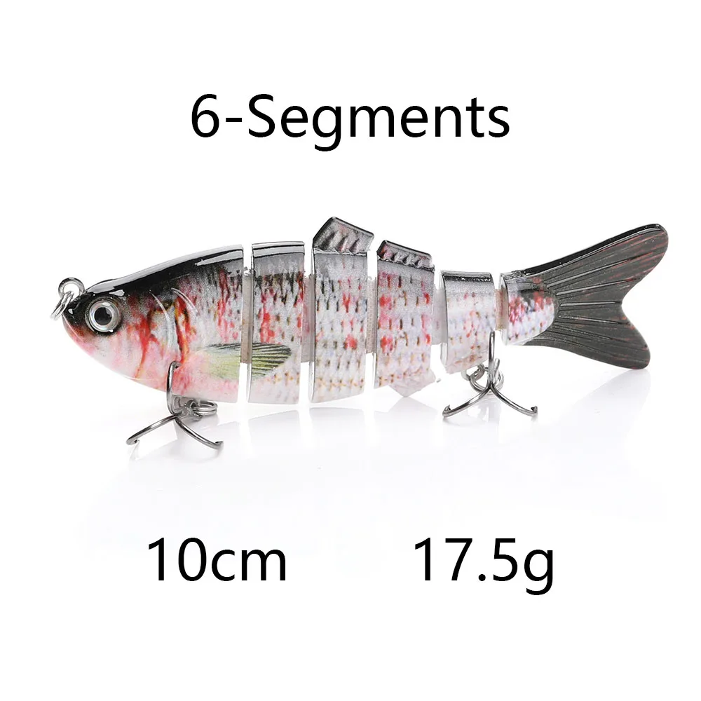 C-13 VTAVTA, 10 см, 20 г, воблеры для рыбалки, 6 сегментов, Swimbait, рыболовные приманки, кренкбейт, Мульти соединенная жесткая приманка, искусственная приманка, приманка для рыбы - Цвет: C-13