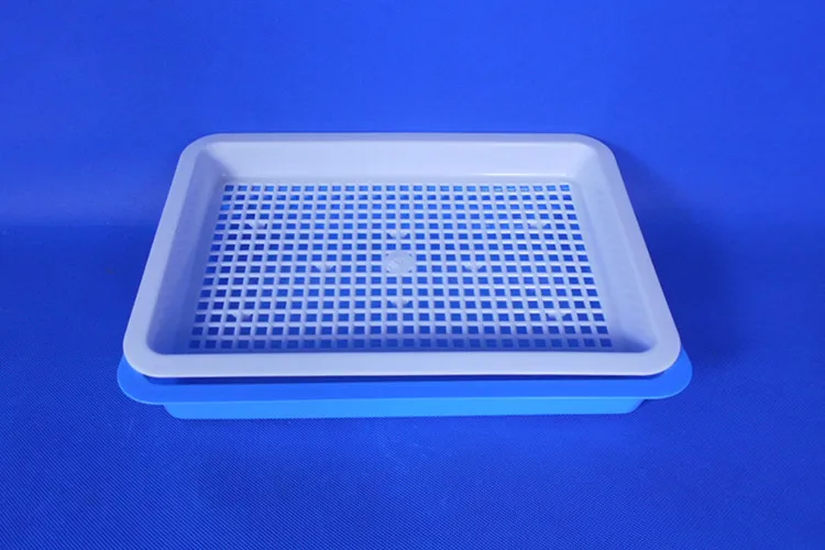 Квадратные средние пластиковые инструменты семена гидропоника садовые горшки