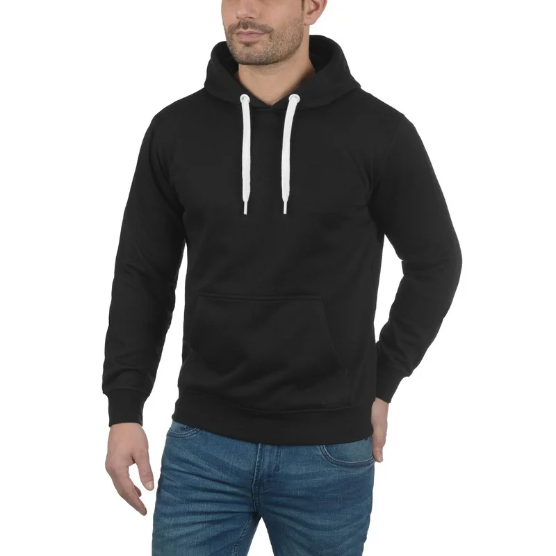 ZOGAA мужские повседневные однотонные толстовки для мужчин Уличная мода с