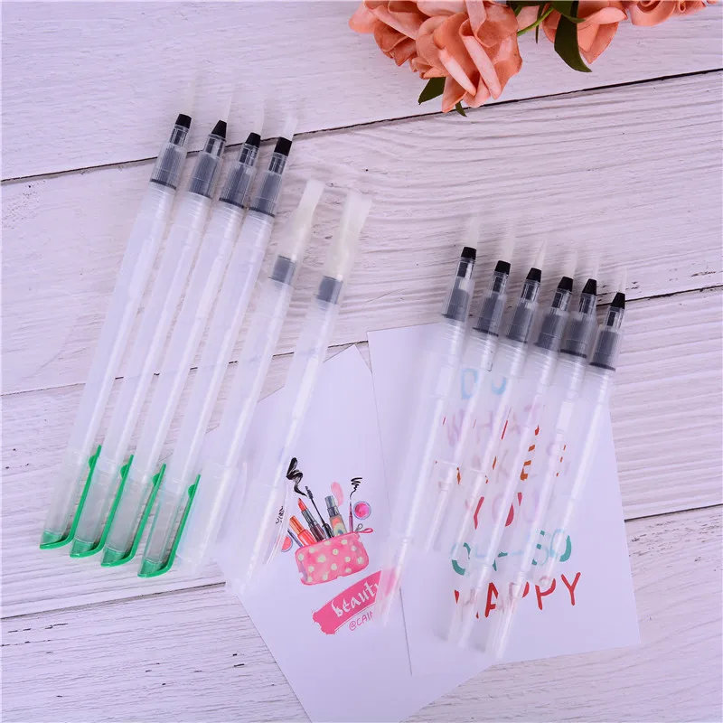 6 шт. многоразовая чернильная ручка для рисования цветов иллюстрация и