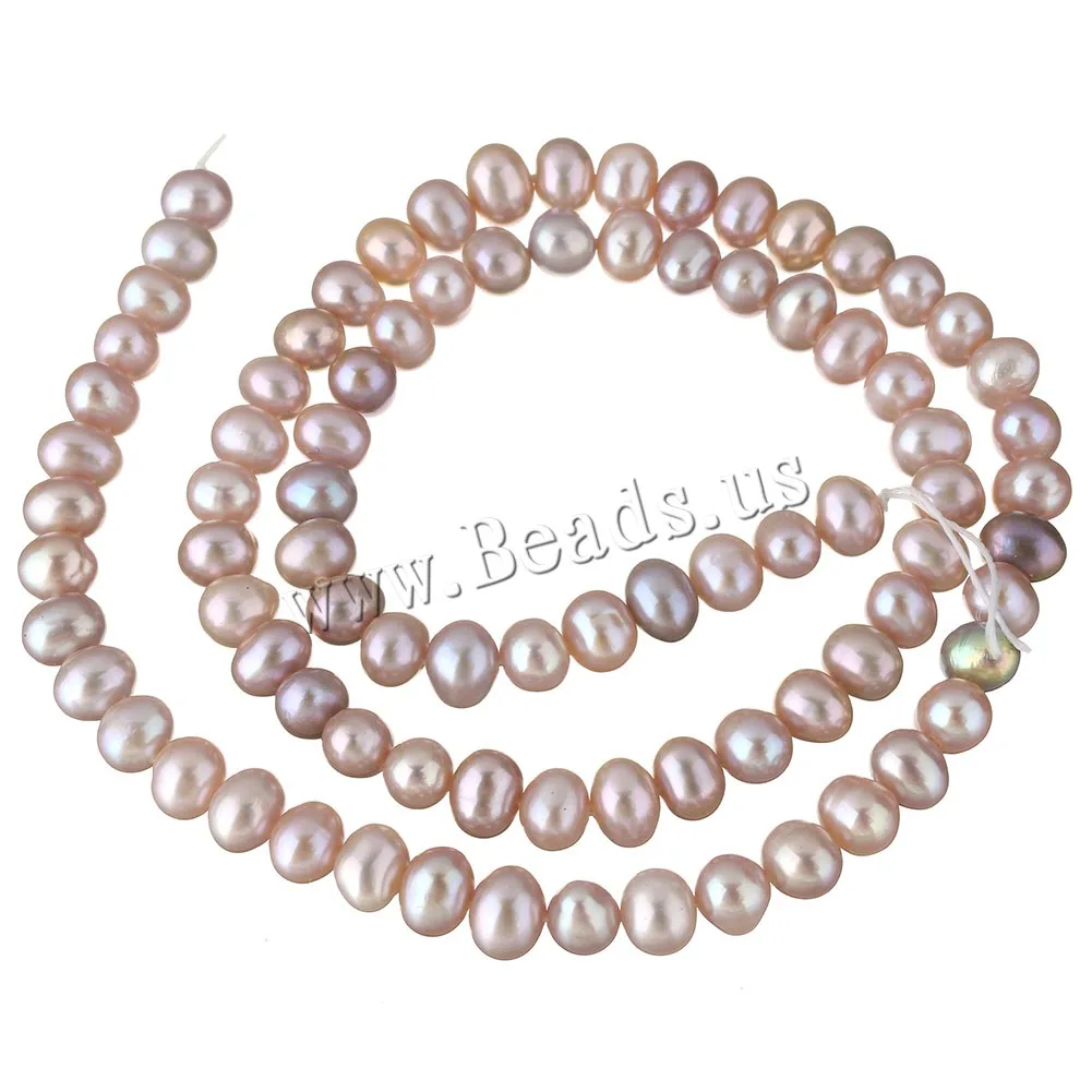 

Cultured Potato Freshwater Pearl Beads Natural Purple 6-7mm Approx 0.8mm Sold Per Approx 15.3 Inch Strand