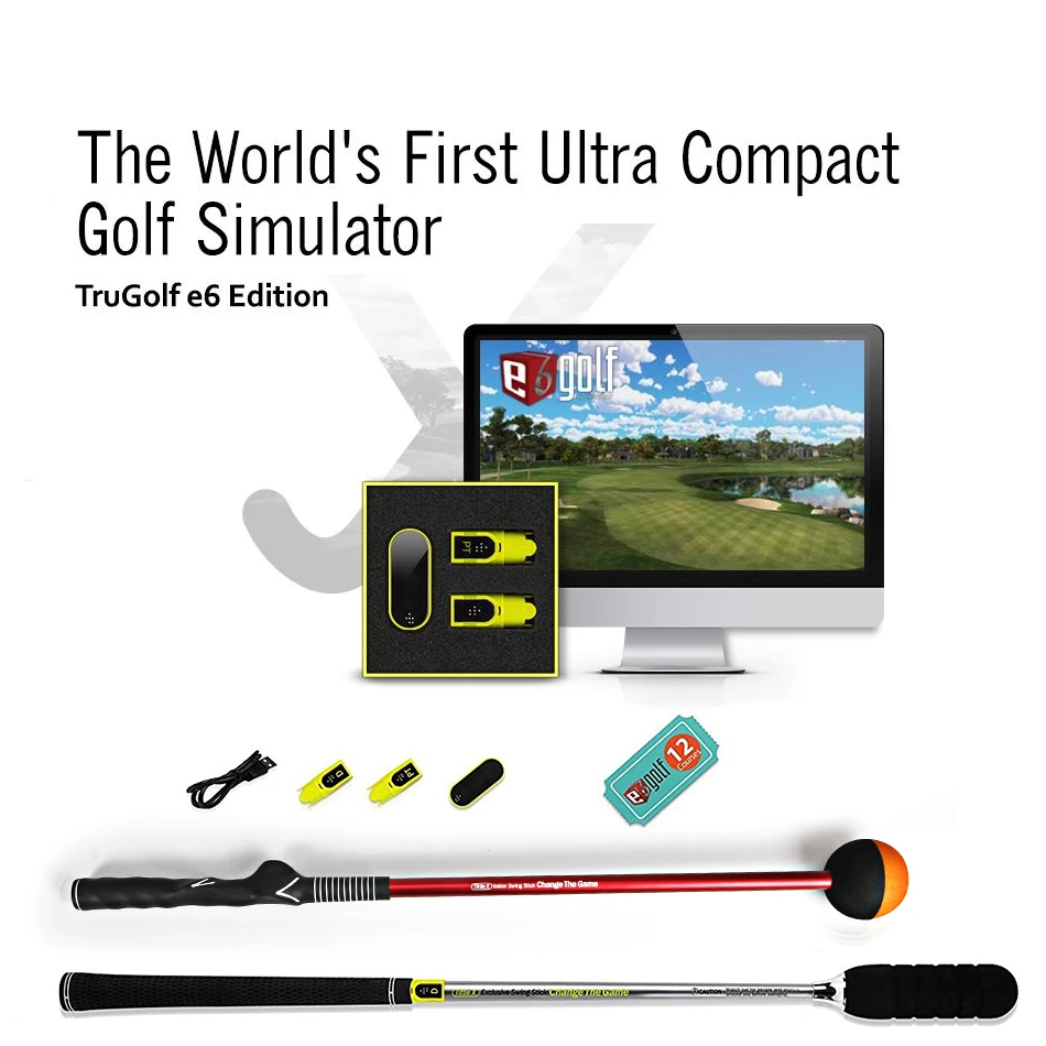 Tittle Golf swing Simulator aids Air Pack Tru golf E6 Edition|golf swing|simulator golfgolf simulator |