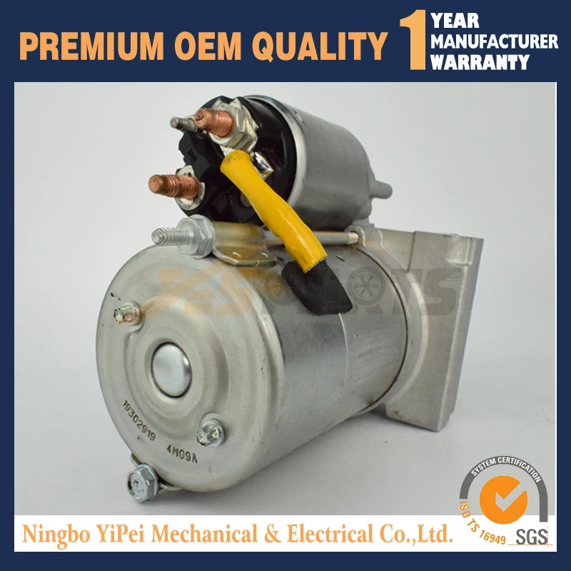 Новый морской стартер сертифицированный для двигателей Mercruiser & Volvo Penta V6 V8 9000839