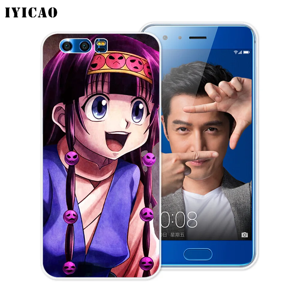 IYICAO Neferpitou Alluka hxh Soft Silicone Case for Huawei Y9 Y7 Y6 Prime 2018 Honor 8C 8X 8 9 10 Lite 7X 7C 6A 7A Pro Cover | Мобильные