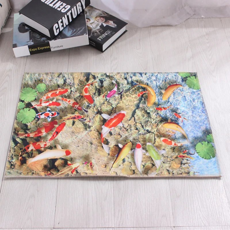 60x90 см глубокие мягкие удобные коврики Противоскользящие коврики Бэтмен мультфильм печатные ковры ванная кухня ковры коврики