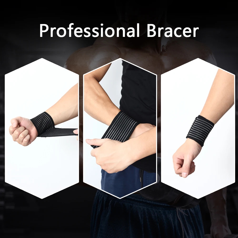 Нейлоновый напульсник для занятий спортом. Размер 40 на 8 см|elastic wrist support|wrist