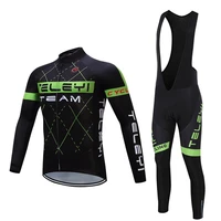male 2022 teleyi racing bike clothing kits mtb maillot bicycle jersey sets cycling clothes kits mens triathlon suit riding dress