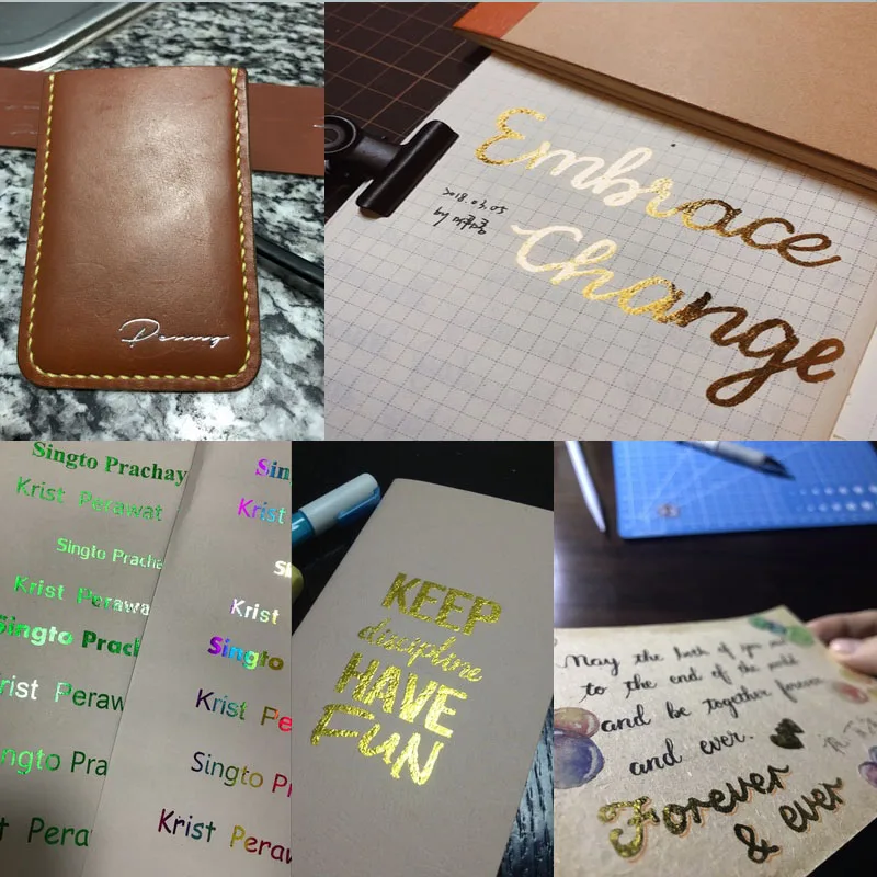 Золотой Горячий ламинатор крафт бумаги скрапбукинга А4 УФ ЖК пленки фольги