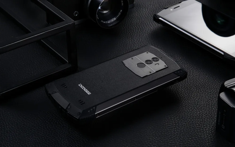 DOOGEE S55 ОЗУ 4 Гб ПЗУ 64 Гб 5," IP68 водонепроницаемый мобильный телефон MTK6750T Восьмиядерный Android 8,0 13 МП отпечаток пальца 4G смартфон