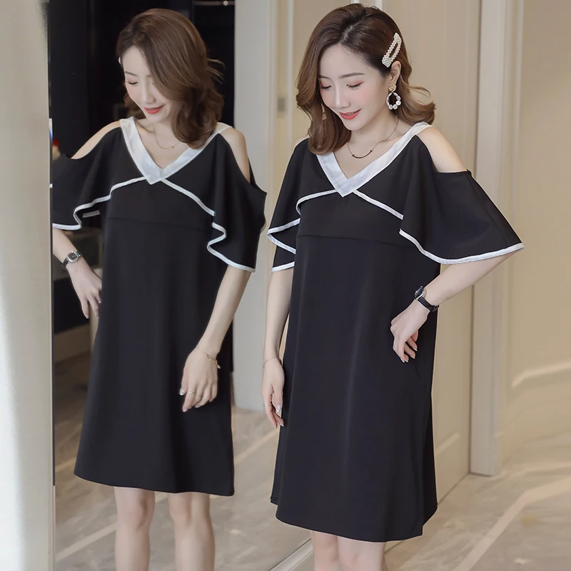 2019 Новое поступление летнее платье для беременных женские короткие платья с