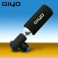 giyo co2 pump for bicycle schrader presta adapter bike pump inflator aluminum tire tube mini hand bicycle pumps no co2 cartridge