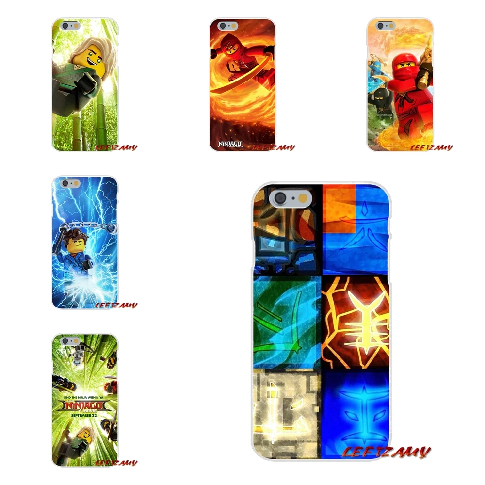 Для iPhone X 4 4S 5 5S 5C SE 6 S 7 8 плюс аксессуары телефон чехлы lego ninjago | Мобильные телефоны и