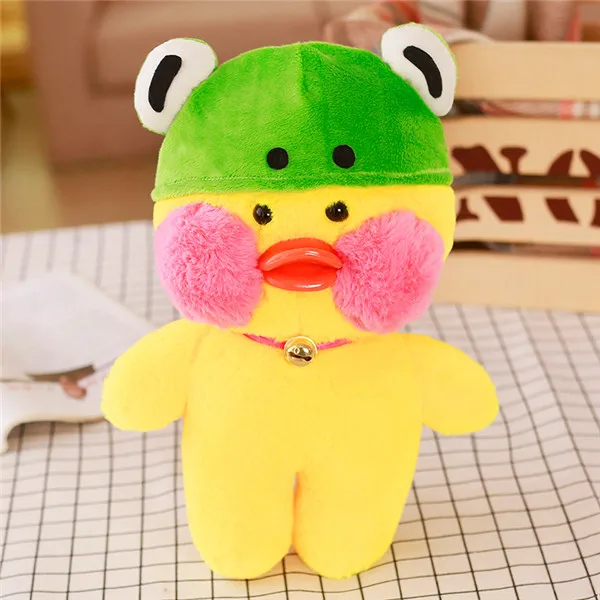 5 30 см Kawaii LaLafanfan кафе утка плюшевая игрушка мультяшная Милая Утка Мягкая кукла животные куклы детские игрушки подарок на день рождения для детей - Цвет: 5