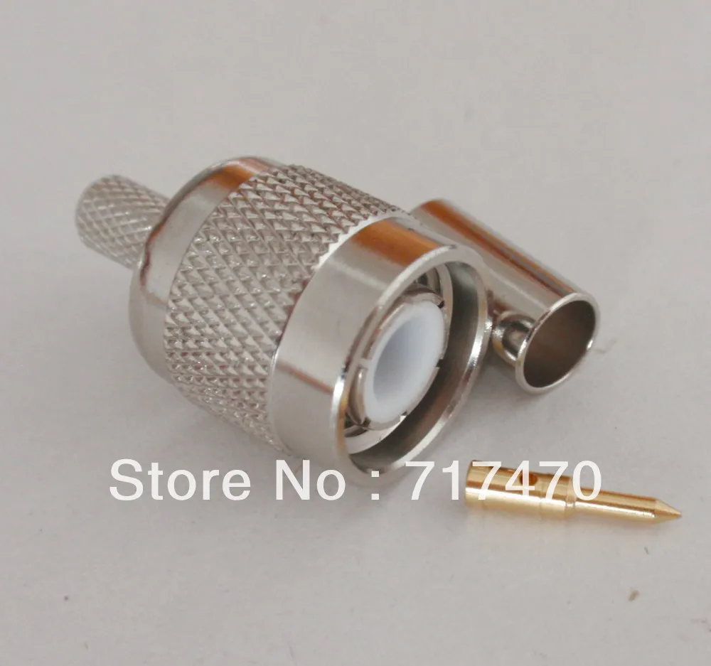 TNC обжимной разъем RF для RG58 LMR195 RG223 | Обустройство дома