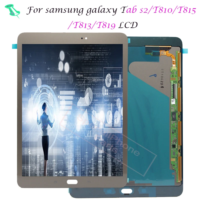 9 7 дюймов для Samsung GALAXY Tab S2 T810 T815 T813N T819N ЖК дисплей сенсорный экран дигитайзер
