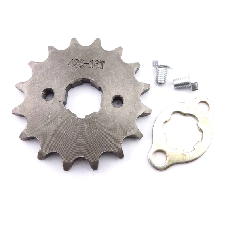 XLSION Aftermarket 428 16 Зуб 20 мм передняя Звездочка для двигателя Lifan YX Loncin Zongshen Orion Apollo Pit Dirt
