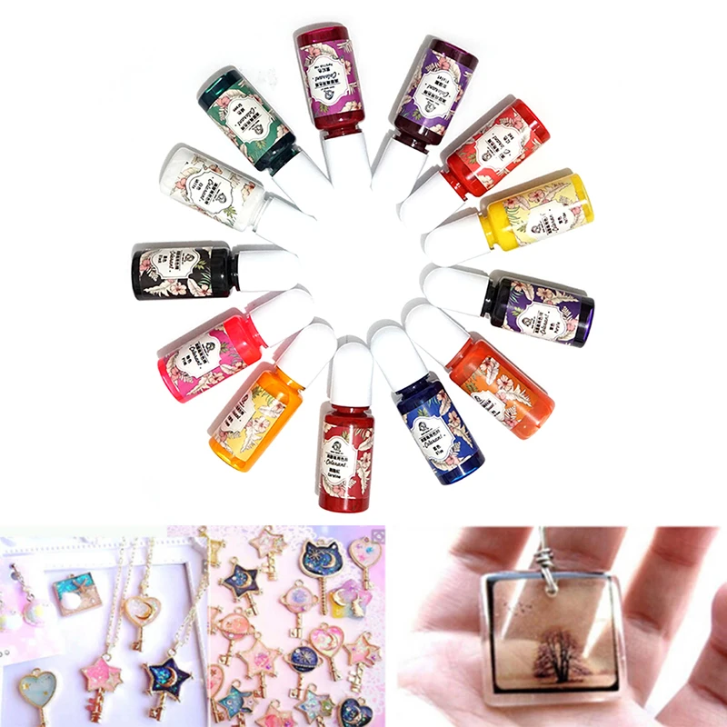 УФ-смола пигментный лак твердый клей для ювелирных изделий DIY силиконовая форма