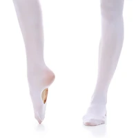 2 pairs 60d hole in tights kids nylon tights for girls kids children professional ballet dance soft tights flexible nylon