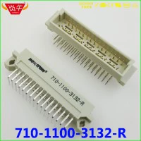 364 DIN41612 DIN разъем 710-3100-3264-S 2*32P 64PIN женские прямые шпильки Европейская розетка 9001-12641coola NEXTRON outpin