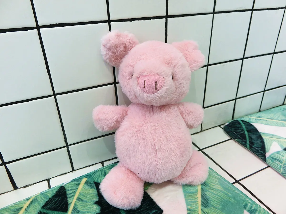 pig INS/Детские, плюшевые куклы Симпатичные мягкие Пингвин розовой свинки, мягкие плюшевые игрушки для детей спальный игрушка в подарок для девочек, для детей возрастом от 18/25/45 см - Цвет: pig